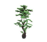 HCZKIUJY Albero simulato Pianta sempreverde Decorazione Pianta Verde Soggiorno Pavimento Plastica Luohan Benvenuto Ospite Pino Pianta Finta Grande Albero simulato