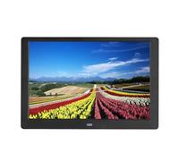 HCZKIUJY Álbum de Fotos electrónico IPS HD de 10,1 Pulgadas con resolución de 1280x800, Marco de Fotos Digital con reproducción en Bucle y Soporte para Archivos Multimedia, esenci(Black)