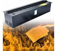 HCZKIUJY Chimenea eléctrica de Vapor con Control Remoto y Panel táctil, Llama atomiz(150x24x18cm/59x9.4x7in)