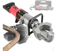 HCZKIUJY Dobladora de Varillas eléctrica, cortadora de Varillas hidráulica, Corte de Varillas de 4 a 32 mm, Velocidad de Corte de 2,5 a 3 s, ángulo de doblado de 0 a 90°, máquina (16)