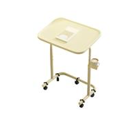 HCZKIUJY Escritorio para portátil con Ruedas y Altura Ajustable, Mesa Plegable para Dormitorio, Oficina y sofá, Color Negro, 48 x 35 cm. Estación de Trabajo portátil versátil para Mayo（48×35cm）