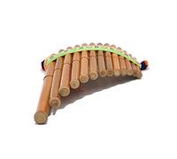 HCZKIUJY Flauta india peruana, instrumento nacional inca de tono 13/17/19/23, fácil de tocar, ambiente festivo (fila única 13#)