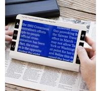 HCZKIUJY Lupa Digital de Mano, Lupa Digital de Video portátil de 7 Pulgadas, Lupa de Lectura electrónica con Pantalla LCD, Ayuda para la Lectura para Personas con Baja visión, Zoo