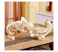 HCZKIUJY Portabottiglie in Ceramica retrò, portabottiglie singolo fatto a Mano, decorazione ornamentale da tavolo con Statua