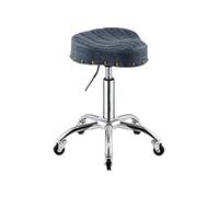 HCZKIUJY Sillas de belleza, silla de peluquería, silla giratoria para peluquería, taburete elevador de uñas, maquillaje, polea, banco de trabajo, silla elevadora reclinable