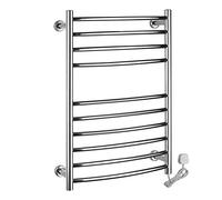 HCZKIUJY Toallero eléctrico, toallero calefactado, radiador, Calentador de Toallas de Acero Inoxidable, Calentador de Toallas eléctrico F