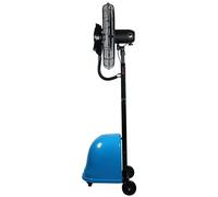 HCZKIUJY Ventilador de pie con 3 velocidades y Cabezal Ajustable/Ventilador humidificador Industrial/Ventilador de Pedestal de pie, para Uso Comercial, residencial e invernade