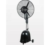 HCZKIUJY Ventilador de pie, humidificador con pulverizador de Niebla de refrigeración, Torre silenciosa, atomización, Ventilador oscilante Vertical Comercial, Ventilador móvil Gir