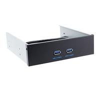 HD 20Pin Motherboard to USB 3.0 2 Ports Front Panel Internal Bracket 4 5.25"