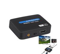 HD 4K Audio Extractor, To Audio Converter Adapter, Support Three Sound Modes, Aux Output For TV, Home Theater, Consola, Streaming Devices, Build For Space Saving Setup