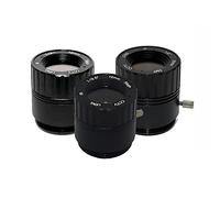 HD 5.0Megapixel IR CCTV Lente de Montaje CS 12/16/25mm 5MP for cámaras de Seguridad HD F1.4 Formato de Imagen 1/2quot;1/2,5" VAFO metálico(Size:CS-16mm-5MP)
