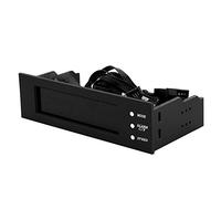 HD 5.25 Inch Drive Front LCD Panel Fan Speed Controller with 4 Fan Speed Controller CPU Temperature Sensor