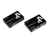 HD 50m VGA Video Audio Extender Repeater Over UTP Single RJ45 Cat 5e / 6 LAN Cable