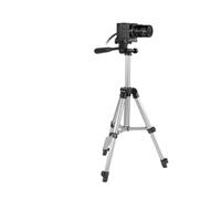 HD 5MP 1080P USB CMOS 30fps PC de Alta Velocidad Webcam Cámara Industrial 2,8-12mm Lente de cámara IP CCTV con Soporte telescópico trípode Claro y Suave(with White Tripod)