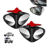 HD Car Blind Spot Elimination Mirror, Rain Fog Resistant,2/4PCS HD Car Blind Spot Elimination Mirror - 360° Rotatable, Wide-Angle Convex Mirrors for Cars,SUV,Trucks (2PCS)