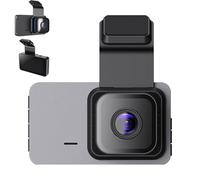 HD Dash CAM with WiFi & GPS, with Night Sights, Parking and Recording, Digital Recognition Dashcam Front and Rear For Cars, Dual 4k Dashcam with 2 Sensors, App Control (HD+WiFi+GPS)
