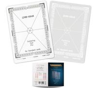 HD-GEAR Centrering Tool Pro - Kit de clasificación de tarjetas coleccionables PSA Pokemon en blanco y negro para tarjetas de tamaño estándar