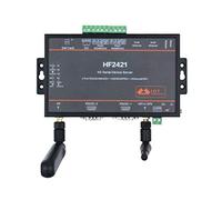 HD HF2421 4G Double Port Serial Server RS232 RS485 RS422 to Ethernet WiFi 4G 3G GPRS Network Converter