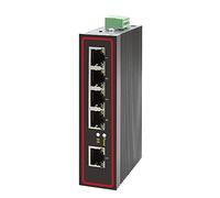 HD Industrial 5 Port Ethernet LAN Switch 100M Double DC Power High and Low Temperature Surge Protection