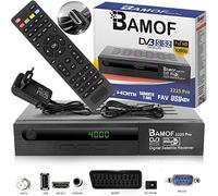 hd-line Bamof 2225 Pro - Receptor de satélite Digital (HDTV, DVB-S/DVB-S2, HDMI, SCART, 2 Puertos USB, Full HD 1080p) Sólo para Canales alemanes
