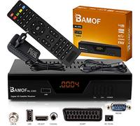 hd-line Bamof 2305 - Receptor de satélite Digital (HDTV, DVB-S/S2, HDMI, euroconector, 2 Puertos USB 2.0, Full HD 1080p) [preprogramado para Astra Hotbird Türksat] [Clase energética A+++]