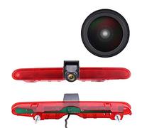 HD Luz de Freno Cámara de Marcha Atrás Visión Trasera Coche Puede Ajustar el ángulo Compatible con Toyota Proace Verso Kasten/Citroen Berlingo B9 Mk2 MK3/Opel Combo/X19 K9/Peugeot Partner Tepee/Rifter