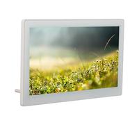 HD Marco de fotos digitales, marco de fotos digital 15.2 pulgadas IPS pantalla 1080P 100-240V 8G Memoria apagado automático para el hogar (enchufe de la UE)