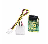 HD Mini PCI-E to PCI-E x1 pci Express 1X Extension Cord Mini pcie to pcie Adapter Card with USB Riser Card