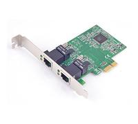 HD PCI-Express Dual Gigabit Ethernet Controller Card RTL8111E chipset High Performance 10/100/1000 Base-T Ethernet LAN Controller