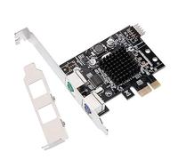 HD PCIE to 2xPS2 PS/2 Port For PC Keyboard Mouse Adapter Card