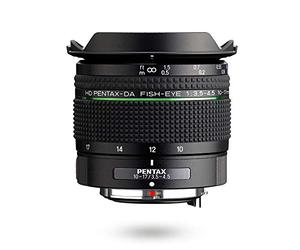 HD PENTAX-DA Fish-Eye 10-17mm F3.5-4.5 ED Lente de Zoom Ultra Gran Angular compacta y Ligera Lente de Ojo de pez Diagonal para cámaras réflex Digitales K-1 II K-70 KP
