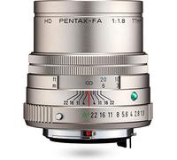 HD PENTAX-FA 77mmF1.8 Limited Silver Limited Medium teleobjetivo Prime, Revestimiento HD de Alto Rendimiento, Recubrimiento SP, diafragma Redondo, Cuerpo de Aluminio mecanizado
