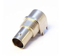 HD SDI BNC ángulo Recto Hembra Dip Tipo PCB Conector Montaje Bulkhead 75Ohm
