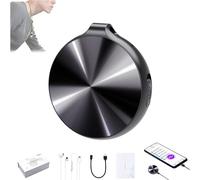 HD Smart Voice Recorder with One-Touch Recording & Playback, Magnetic Voice Activated Recorder with Noise Reduction, Keychain Mini Voices Recorders, for Lectures, Interviews (4GB)