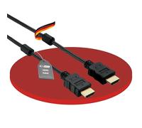 HD Supply Cable HDMI de alta velocidad con Ethernet (HEAC), 15,0 m, conectores chapados en oro, HDMI 1.4 (1080p 60 Hz), filtro de ferrita, 10,2 GB/s, negro