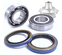 HD Switch - 1 Kit - Kit de cojinete de husillo y reconstrucción de sello para John Deere M127198 M85699 M88251 M88252 con rodamientos C3 para AM123184 AM142419 AM141457 TCA25755 TCA13600 4 husillos