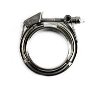 HD V-Band Abrazadera Set con red 63,5 mm 2,5" Turbo Wastegate Tubo de escape Gr.A Turbolader GT30 GT35 GT28 Garrett T3 T4 16V 2,5 pulgadas Turbo VR6