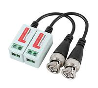 HD Video BalunMini CCTV BNC Video Balun Cable del Transceptor Utilizado para Sistemas de Cámaras de Seguridad/Vigilancia CCTV