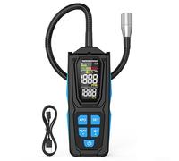 HD02C Detector de fugas de gas portátil para R22 R32 R134a 10 segundos tiempo de respuesta ajustable manguera de muestreo de 270 mm