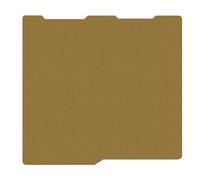 Hdadeve 256x268mm para el reemplazo de accesorios de impresora 3D de doble cara de chapa de acero de resorte flexible anycubic Kobra 3 / combo/ACE pro (oro)