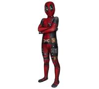 HDAKDDHG Disfraz de Halloween con estampado 3D de héroes para niños, disfraz de monstruo, disfraz aterrador de Halloween, cosplay, fiesta, disfraz de grito, 170