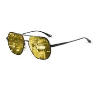 HDAKDDHG Gafas de conducción nocturna para hombres y mujeres, antirreflejos, polarizadas, lentes de sol polarizadas con protección UV para conducción diurna y con poca luz, unisex, lentes tintadas