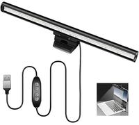 HDAKDDHG Lámpara LED para monitor de ordenador portátil, lámpara LED respetuosa con los ojos, sin deslumbramiento ni parpadeo, luz alimentada por USB, ahorra espacio, hogar, oficina, cafetería
