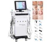 HDaspijh Hydra Dermabrasion Hidrógeno Y Oxígeno 14 En 1 Máquina De Cuidado Facial, Rejuvenecimiento Cleanes De Limpieza Profunda Máquina De Extracción De Piel Muerta,para SPA, Salón Y Hogar