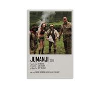 HDASURWORHRHI Jumanji - Póster decorativo de la película Welcome to The Jungle, lienzo decorativo para pared, arte vintage, decoración de habitación, póster impreso, 50 x 75 cm, estilo sin marco
