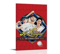 HDASURWORHRHI Póster decorativo de la película A League of Their Own (30 x 45 cm), diseño vintage