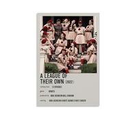 HDASURWORHRHI Póster decorativo de la película A League of Their Own (40 x 60 cm), estilo vintage