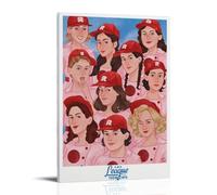 HDASURWORHRHI Póster decorativo de la película A League of Their Own (60 x 90 cm), diseño vintage