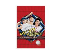 HDASURWORHRHI Póster decorativo de la película A League of Their Own (60 x 90 cm), estilo vintage