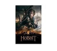 HDASURWORHRHI Póster decorativo de la película The Hobbit para pared, arte vintage, decoración de habitación, póster impreso, 30 x 45 cm, estilo sin marco